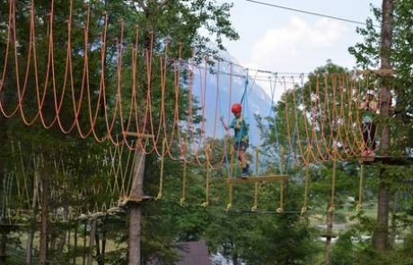 Pustolovski park popolnjuje bovško ponudbo