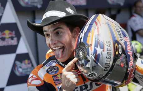 Navdušena tako Marquez kot Rossi