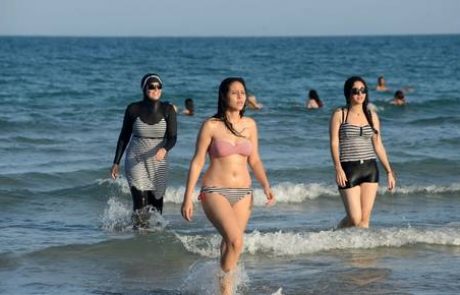 Burkini kot varnostna grožnja