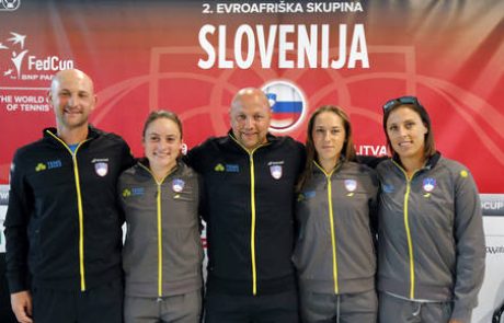 Slovenske tenisačice spet med elito