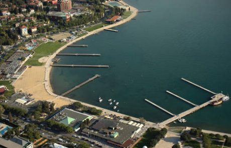 Portorož je te dni gradbišče