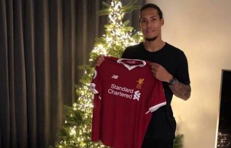 Van Dijk za rekordnih 75 milijonov funtov v Liverpool