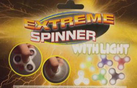 Odpoklic vrtavke Spinner z lučko