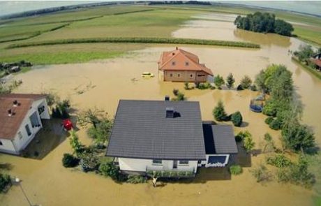 Predvidite škodo ob deroči vodi