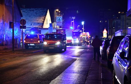 FOTO in VIDEO: Zagorelo v objektu pri Magdalenskem parku