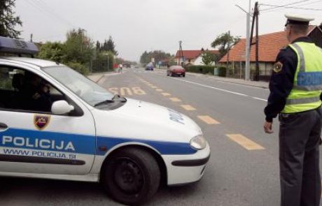 15-letnik z avtom bežal pred policijo in zapeljal s ceste v gozd