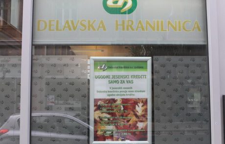 Delavska hranilnica 1,88 milijona evrov za dividende