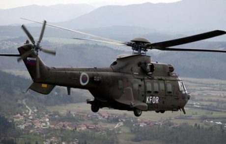 Prvič v slovenski zgodovini je tuje letalo prestrezal slovenski vojaški helikopter