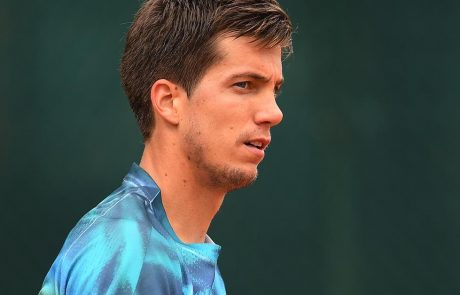 V živo: Aljaž Bedene se trenutno poigrava z Italijanom