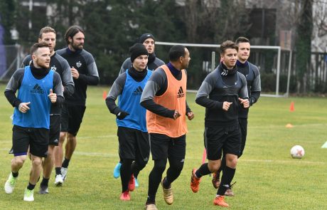 FOTO: Nogometaši NK Maribora spočiti na prvi pripravljalni trening