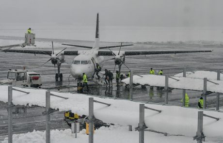 FOTO: Proti Antwerpnu iz Maribora poletelo prvo letalo VLM Airlines