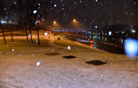 Toliko snega bo v petek zapadlo v Mariboru, sneženje tudi naslednji teden