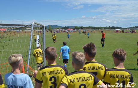 FOTO: Mladi nogometaši v Miklavžu pokazali neizmeren talent