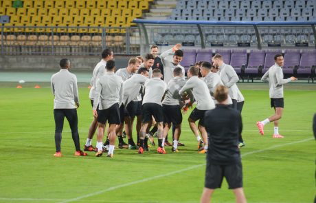 FOTO in VIDEO: Trening Liverpoola v Ljudskem vrtu, Jürgen Klopp o pomembnosti tekme