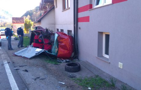 FOTO: To so posledice nesreče na Štajerskem, v kateri je umrl dojenček