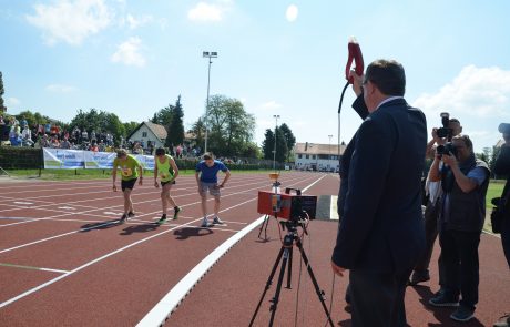 FOTO in VIDEO: V Mariboru slavnostno odprtje atletskega stadiona Poljane