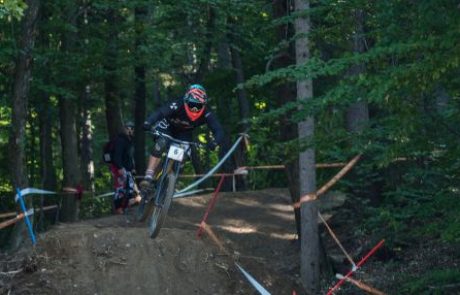 FOTO: Gorski kolesarji na Pohorju odprli progo za svetovni pokal