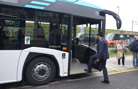 FOTO in VIDEO: Sodobni električni avtobus sedaj poskusno na mariborskih cestah