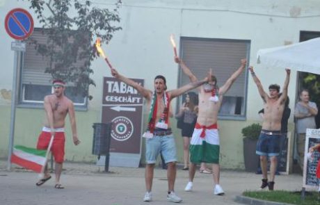 Euro 2016: Še policisti so trobili