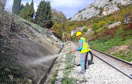 Betonski curek proti požarom