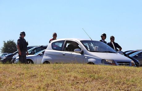 Streli v izolski bolnišnici (foto)