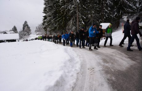 Pohod v spomin na tragično preminulega Nejca