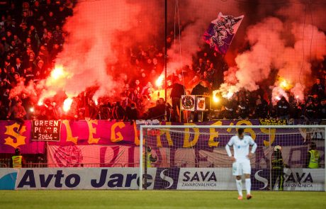 NK Maribor z zahvalo navijačem: “Vijol’čno srce bije drugače.”