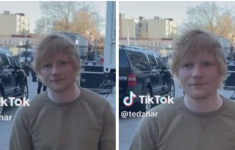Eda Sheerana so na ulici vprašali, s čim se preživlja, njegov odgovor je navdušil splet