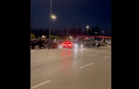 Grozljivka v Zagrebu: 23-letni voznik zapeljal v ljudi (Video)