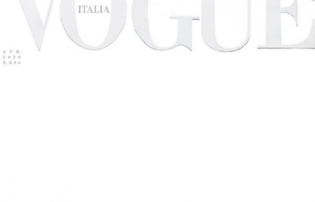 Doslej nevideno: Naslovnica aprilske številke italijanskega Vogueja vas bo pustila odprtih ust