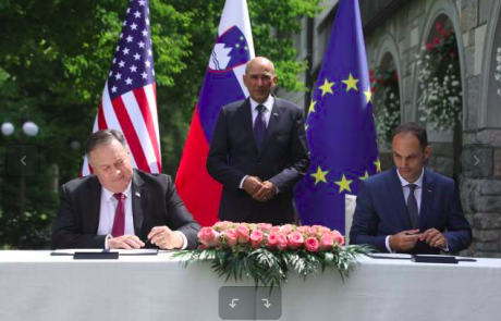 Slovenija in ZDA podpisali izjavo o varnosti omrežij 5G. Huawei: Podpis skupne izjave bo negativno vplival na tehnološki razvoj države
