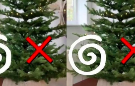 Trdi, da so ljudje napačno nameščajo lučke na božično drevo: “Obstaja boljša metoda”