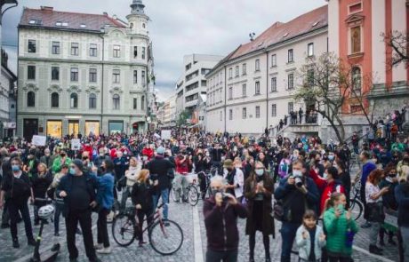 To pred napovedanim protivladnim shodom v Ljubljani sporočajo policisti