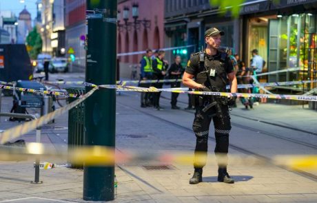Strelski napad v središču Osla terjal dve smrtni žrtvi