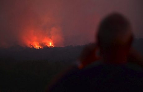 Gasilci na Krasu se še vedno borijo s tremi večjimi požarišči