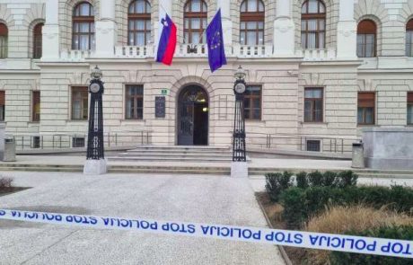 Panika v Ljubljani: Policija zavarovala sodno stavbo