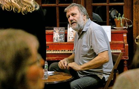 Žižek: Amerika ni diktatorska država in Trump ne bo uvedel fašizma