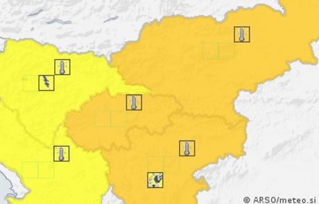 Oranžno opozorilo: Slovenijo zajela huda vročina