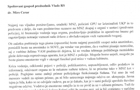 Anonimka zaposlenih na MNZ – “Kučanova neformalna omrežja obvladujejo ministrstvo, imamo dokaze”