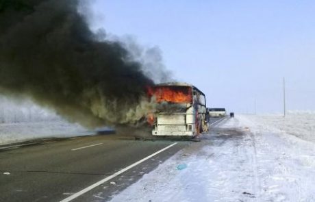 VIDEO: Strašna nesreča avtobusa