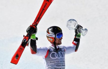 Hirscher izenačil avstrijski moški rekord