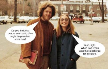 Fotografija dneva: Bill in Hillary v študentskih letih, ko še nista vedela, kaj ju čaka