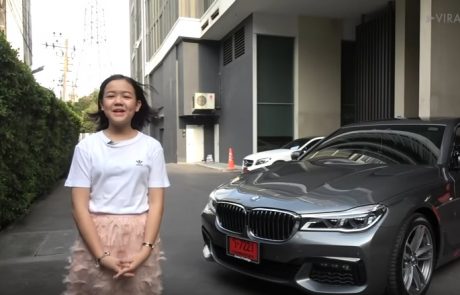 Ta 12-letnica si je kupila BMW-ja, čeprav je premajhna, da bi sploh dosegla pedala
