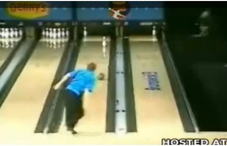 VIDEO: Neverjeten bowling trik