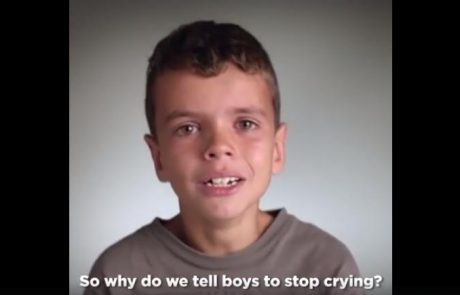 Video dneva: Moških ne bi smelo biti sram jokati!