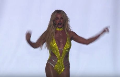 Britney Spears razočarala na podelitvi nagrad MTV