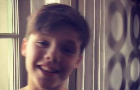 11-letni Cruz Beckham je v tem videu pokazal talent, ki vas bo presenetil