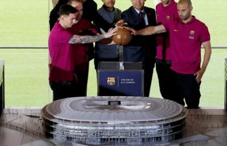 Barcelona predstavila nov Camp Nou, ki bo po novem Nou Camp Nou