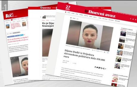 ‘Poštena’ Dijana Đuđić ovadila Mira Cerarja zaradi razžalitve