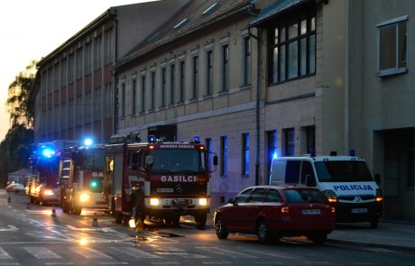 Ponovno zagorelo v stavbi v središču mesta